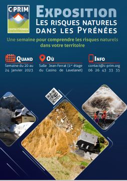Exposition "Les risques naturels dans les Pyrénées" à Lavelanet