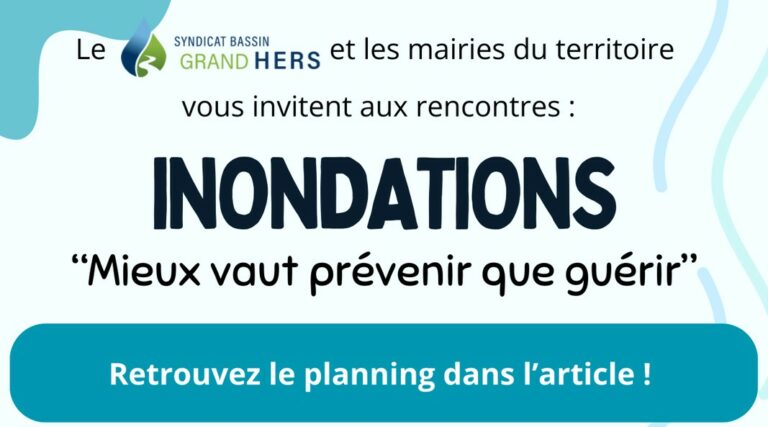 Prévention des inondations - Réunion d'informations